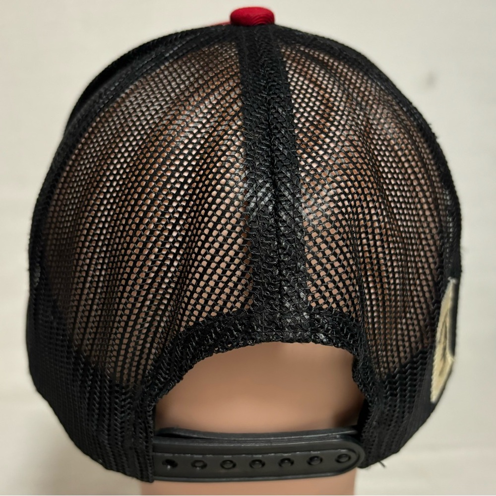 Fireball Whisky Red Hot Patch Hat Script Logo Mes… - image 5